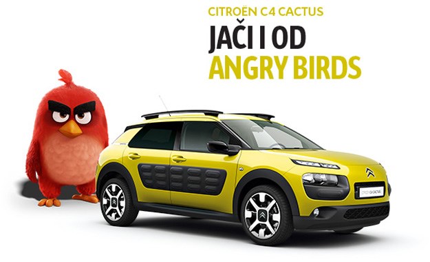 Angry Birds i Citroën u akciji!