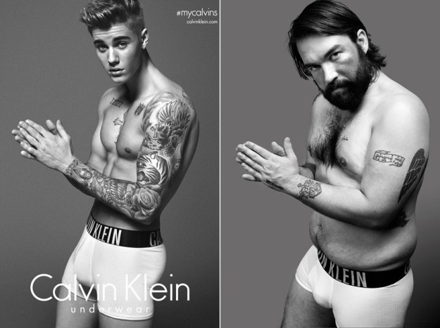 Kada bi se prosječni frajeri skinuli za Calvin Klein, to bi izgledalo ovako