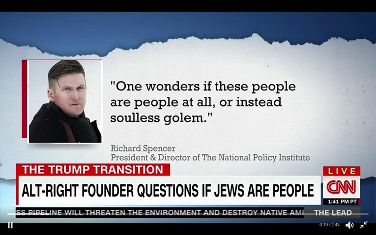 CNN uživo pustio traku s citatom "jesu li Židovi ljudi", pa ga popljuvali gledatelji i vlastiti novinari