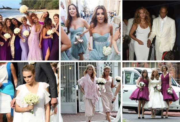 Beyonce, Sofia, Rihanna...10 celebrity ljepotica u ulozi djeveruša na vjenčanju svojih prijatelja