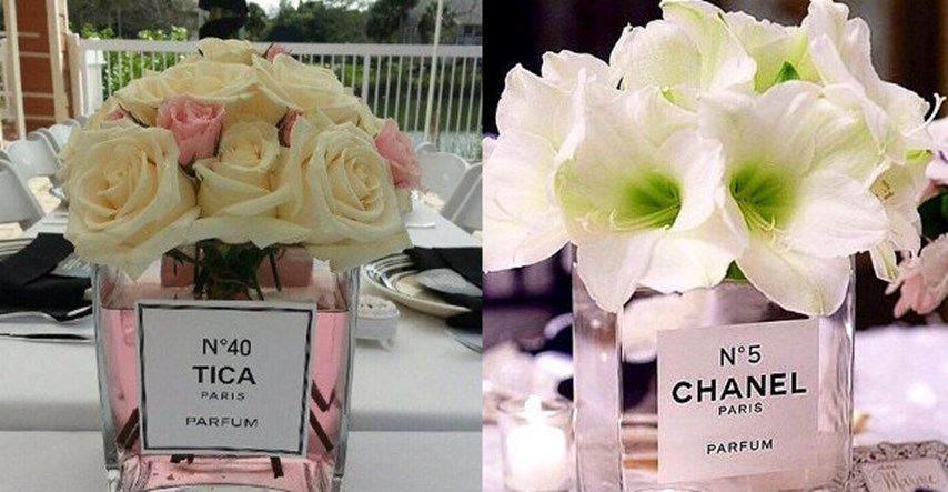 Chanel rođendanska zabava: Kako napraviti vazu u stilu slavnog parfema