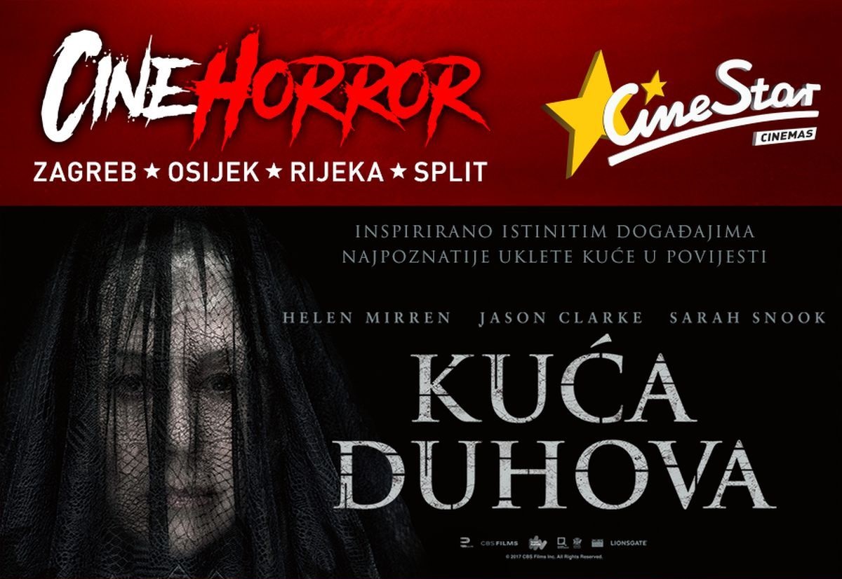 CineHorror – prva horror projekcija filma uz poklone