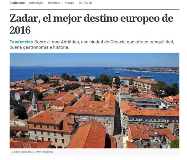Hit u svjetskim medijima: Zadar oduševio 5 milijuna Argentinaca, ali i Britance, Katalonce...
