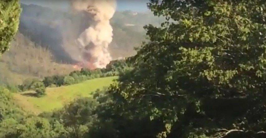 VIDEO Eksplodiralo vojno skladište u Abhaziji, 30 ozlijeđenih