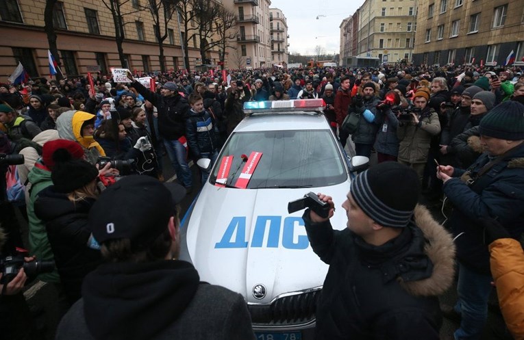 Priveden ruski oporbeni čelnik, diljem zemlje organizirani prosvjedi protiv Putina
