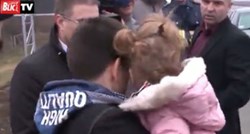 Nakon dva sata lova na otmičare u Beogradu, uplakani otac zagrlio svoju djevojčicu: "Srećo moja"