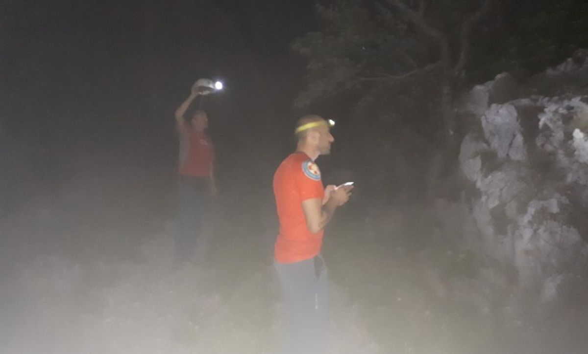 HGSS spasio zalutalog planinara na Velebitu