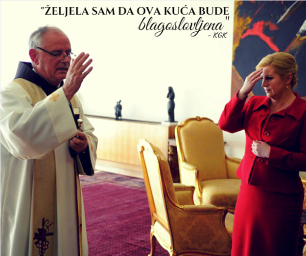 Pantovčak blagoslovio svećenik kojem ne vjeruje ni papa Franjo