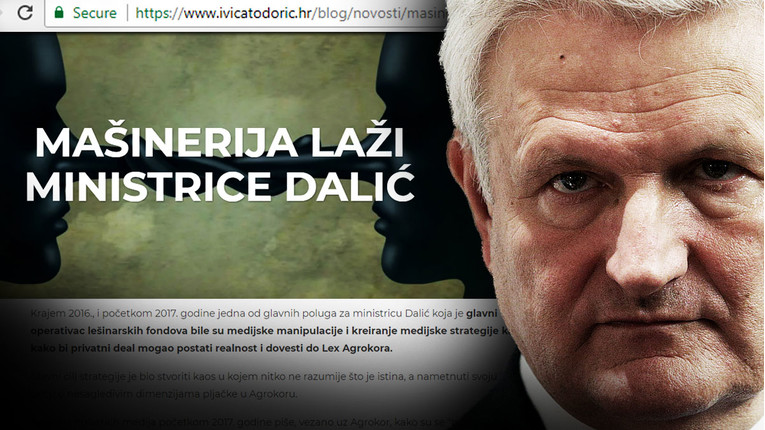 Todorić na blogu: "Ministrice Dalić, gdje je novac?"