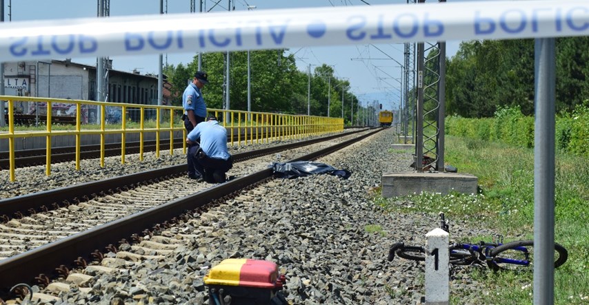 Vlak usmrtio biciklista u Zagrebu