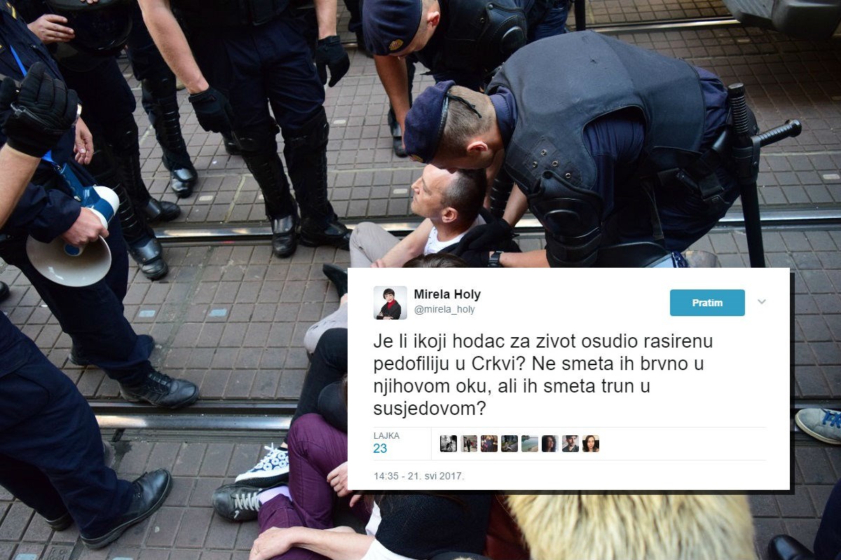Mirela Holy: Je li ikoji hodač za život osudio pedofiliju u crkvi?