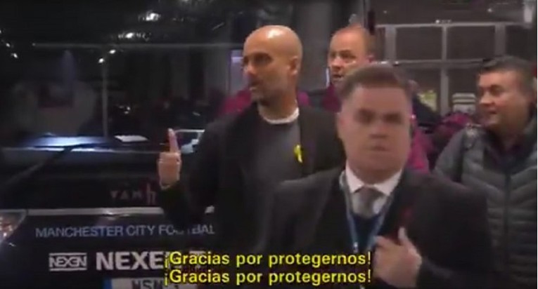 GUARDIOLA ŠOKIRAN LIVERPOOLOM Osiguranju sarkastično zahvaljivao na dočeku