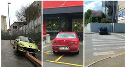 FOTO Izbor za idiota godine: Pogledajte kaos na hrvatskim parkiralištima