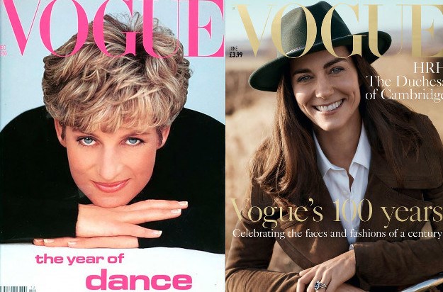 Stopama princeze Diane: Kate Middleton snimila naslovnicu za "Vogue"