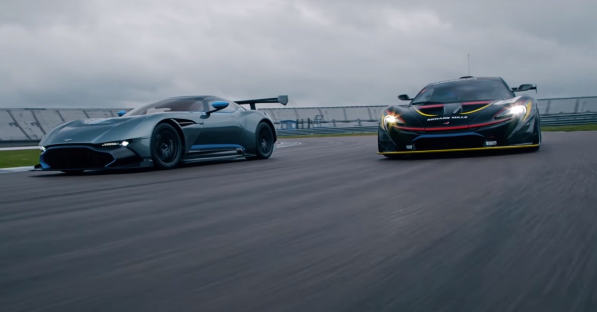 VIDEO Sukob titana s Otoka: McLaren P1 GTR i AM Vulcan na stazi