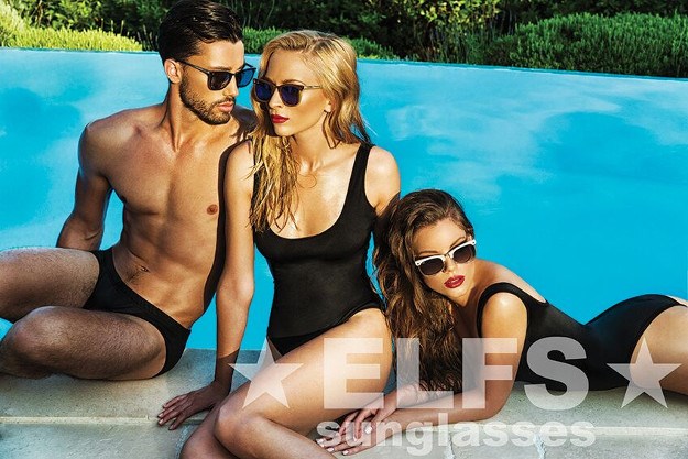 Izašla sexy kampanja za nove sunčane naočale branda ELFS