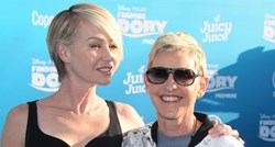 Spoj glamura i dječačkog stila: Ellen DeGeneres i supruga Portia de Rossi na premijeri crtića "Finding Dory"