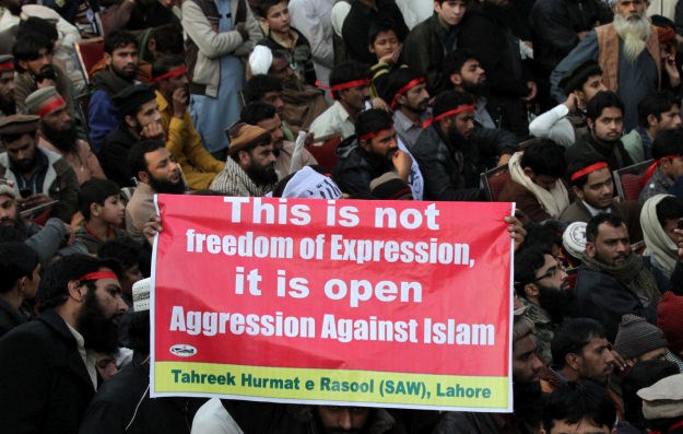 U Pakistan prosvjedi protiv lista Charlie Hebdo: Palili fotografije karikaturista