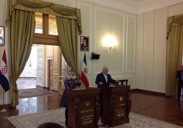 Ministrica Pusić se sastala s ministrom Zarifom: "Hrvatska je prijatelj Irana unutar EU"