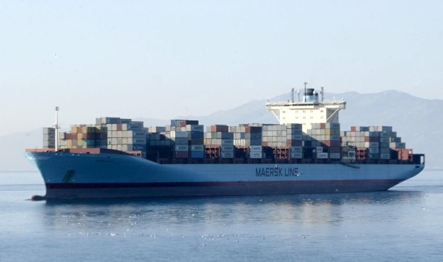 U riječku luku pristao dosad najveći brod, gorostasni "Gerda Maersk" duljine 367 metara