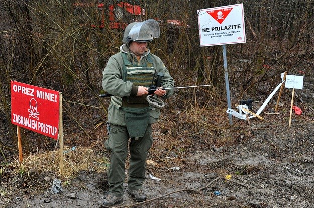 Prilikom razminiravanja kod Okučana poginuo pirotehničar Mungosa