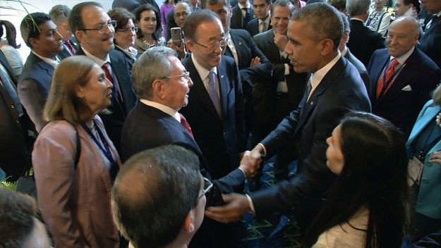 Raul Castro dočekao Obamu u Palači revolucije na Kubi