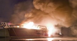 Brodice u lučici na Zvončacu zapaljene, šteta 750 tisuća kuna