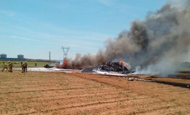 Srušio se vojni avion u Sevilli, najmanje troje mrtvih