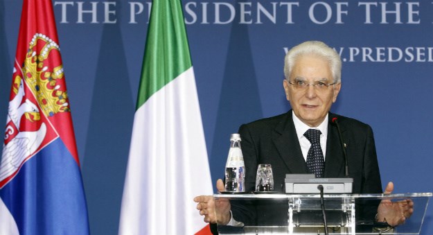 Sirijska kriza odrazila se i na sastavljanje vlade u Italiji, predsjednik je jako zabrinut