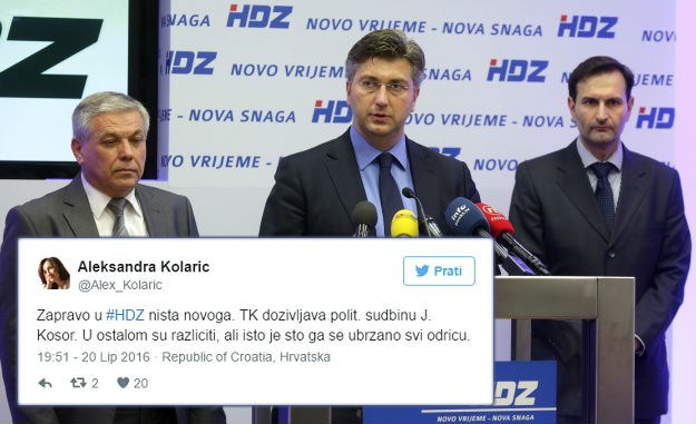 Reakcije na kaos u HDZ-u: "Milanović će se sad s Plenkovićem natjecati za titulu Manjeg Zla"