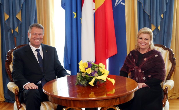 Kolinda primila rumunjskog predsjednika: Obje zemlje pred izazovom korupcije i kriminala