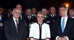 Milanović i Kolinda nakon mimohoda nahvalili Tuđmana, ali ona je spomenula i Srbe