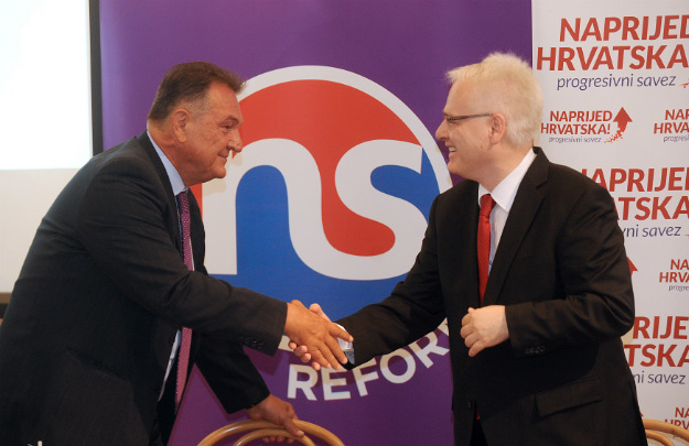 Politički luzeri Josipović i Čačić osnovali koaliciju "Uspješna Hrvatska"