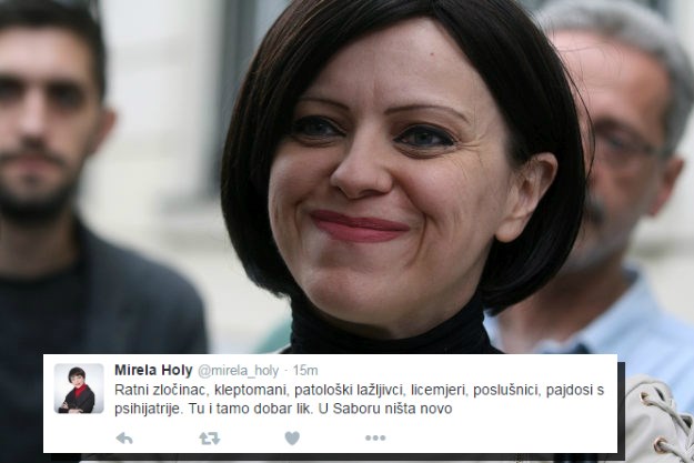 Mirela Holy: U Saboru ništa novo - kleptomani, patološki lažljivci i pajdosi s psihijatrije