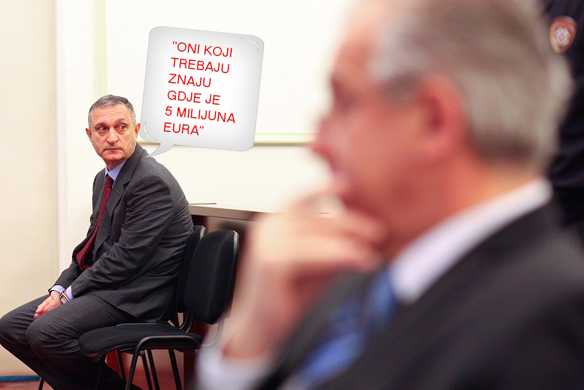 Ježić bez komentara o tome da je lažno svjedočio u dogovoru s Uskokom, ali je komentirao 5 milijuna eura