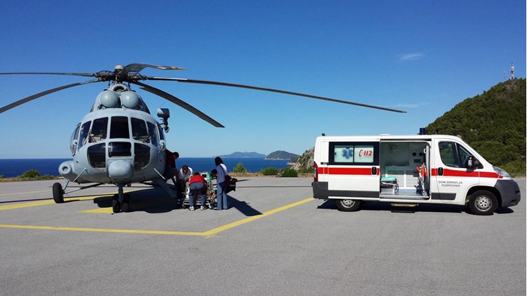Tijekom vikenda helikopteri MORH-a spasili osam pacijenata