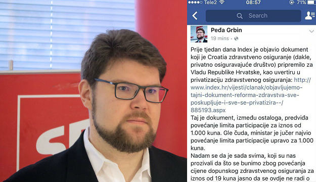 Grbin: Nadam se da je svima jasno - ovo je planirani proces urušavanja zdravstva