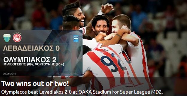 Olympiakos promašio dva penala pa slavio s dva gola u posljednje dvije minute