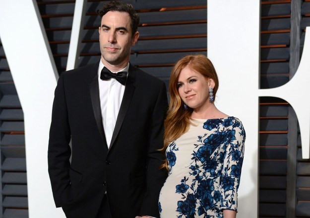 Vesela obitelj: Glumci Sacha Baron Cohen i Isla Fisher postali roditelji po treći put
