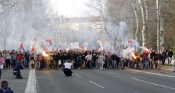 KAOS U MAKEDONIJI Delije i navijači Rada prvi stigli u Skoplje "braniti" pravoslavlje od Albanaca