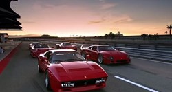 Pet Ferrarijevih legendi na jednoj stazi