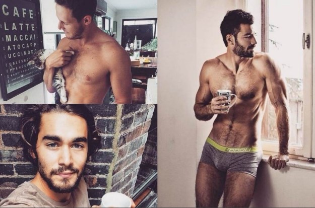 Naše dvije omiljene stvari: Sexy frajeri i kava na istom Instagram profilu