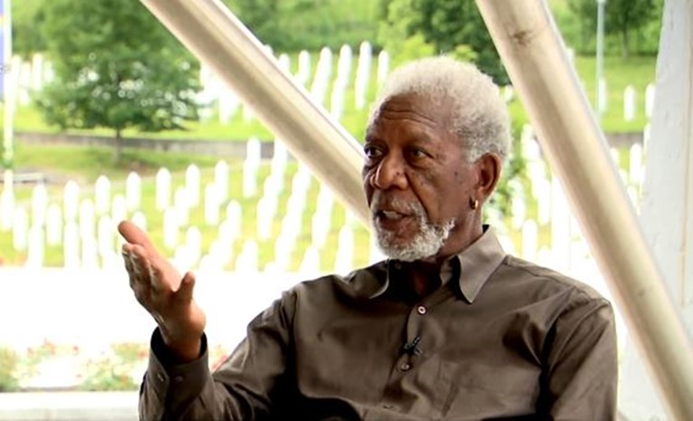 VIDEO Morgan Freeman posjetio Srebrenicu i iznenadio izjavama o ratu u BiH