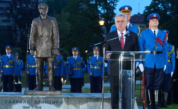 U Beogradu otkriven spomenik Gavrilu Principu