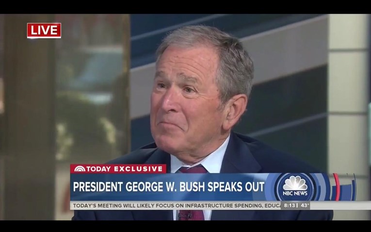 VIDEO Čak i Bush opominje Trumpa: "Mediji su nužni za demokraciju, moć može izazvati ovisnost"
