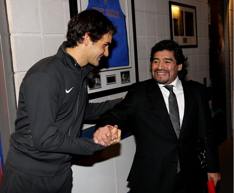 Maradona se naklonio najvećem tenisaču u povijesti: "Ostali pored tebe ne postoje"