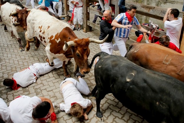 Sedmero mrtvih u utrkama s bikovima u Španjolskoj