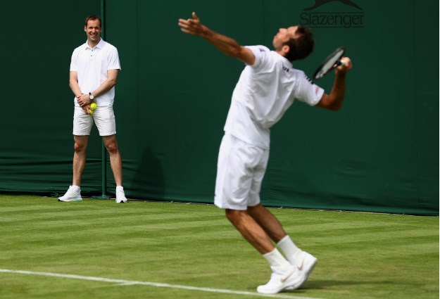 FOTO Slavni golman skupljao loptice u Wimbledonu