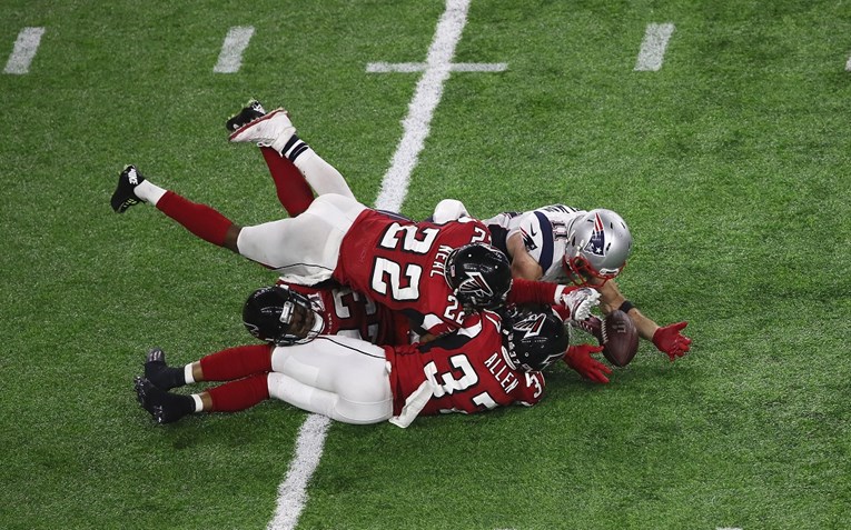 FANTASTIČNI VIDEO Ovako su Patriotsi i Falconsi proživjeli nevjerojatno Edelmanovo hvatanje u Super Bowlu