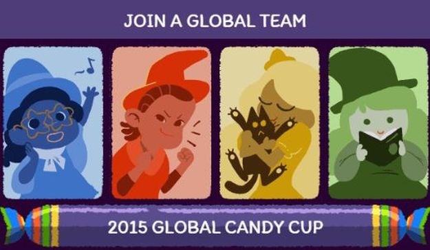 Halloween na Googleov način: Jeste li već zaigrali "Global Candy Cup 2015"?